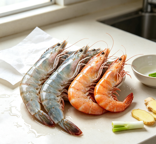 Fresh White Shrimp