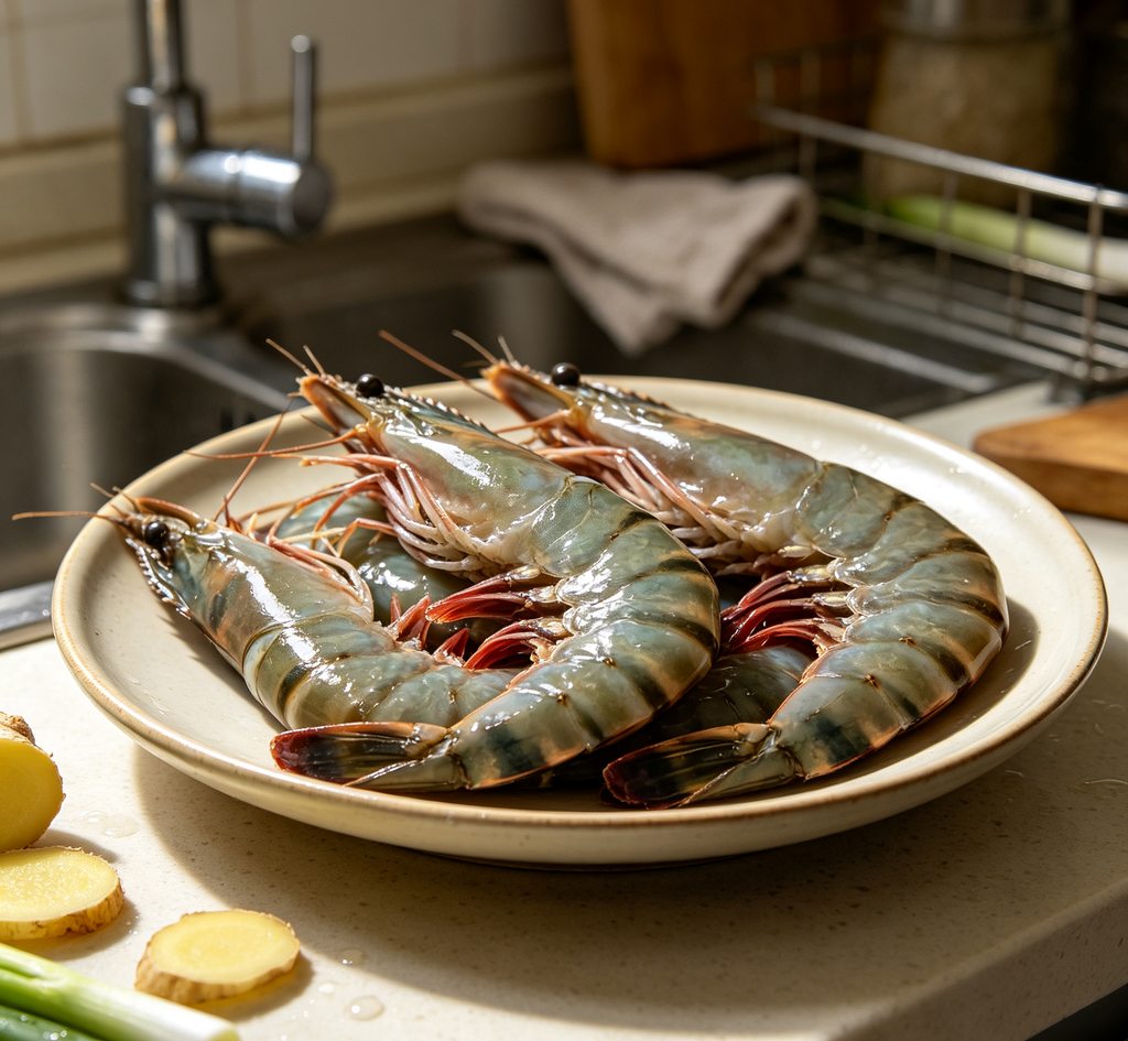 Fresh White Shrimp