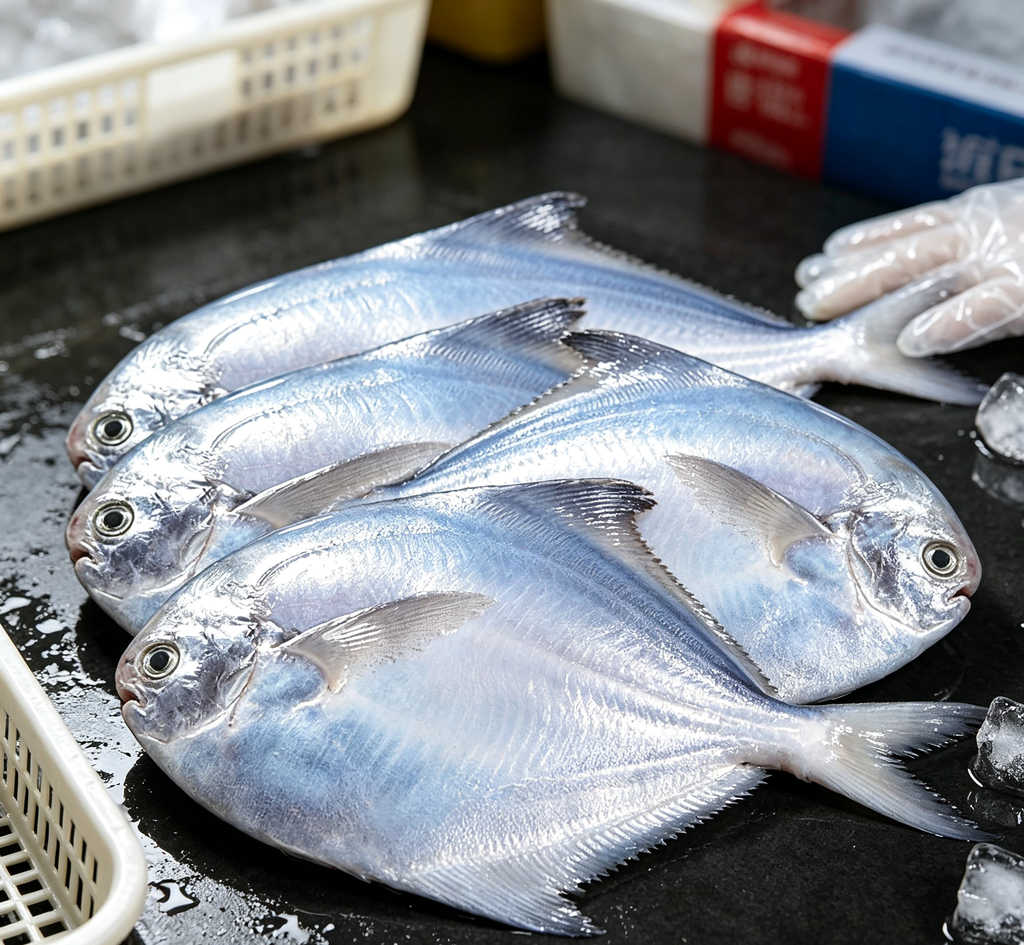 Fresh Silver Pomfret