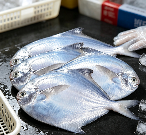 Fresh Silver Pomfret