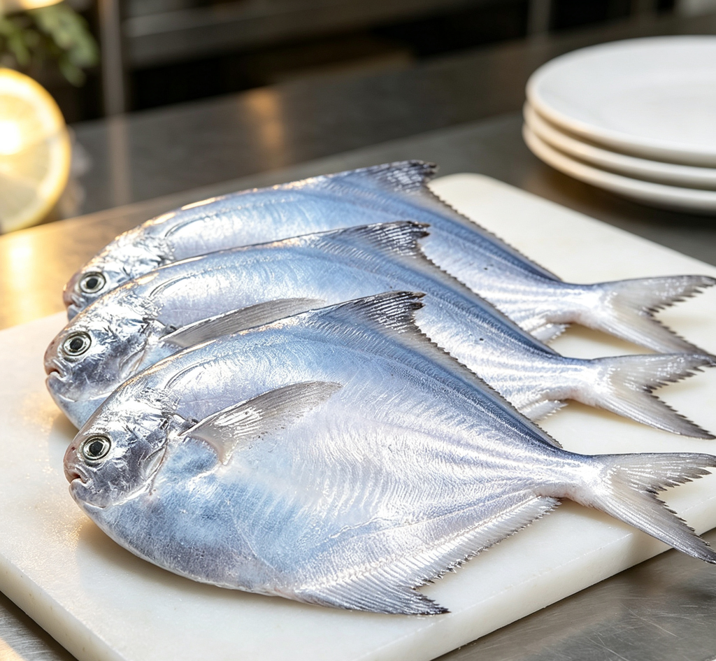Fresh Silver Pomfret